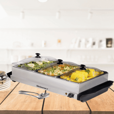 Elite Gourmet EWM-6171 Buffet Server Food Warmer