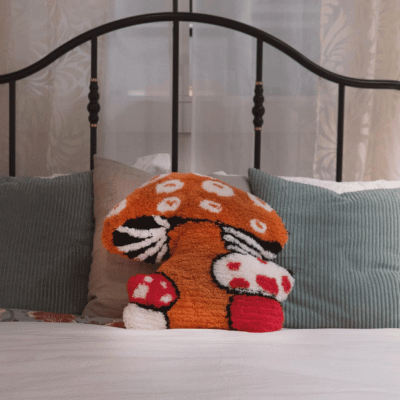 Lunas Sol Mushroom Pillow