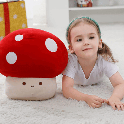WeBingo Mushroom Plush Pillow
