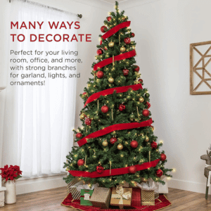Best Choice Product 6-Foot Pre-Lit Spruce
