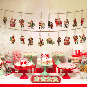 L1rabe Vintage Christmas Tree Ornaments