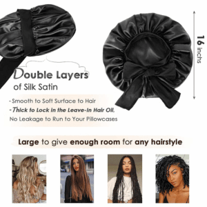 Hairstyles for the YANIBEST Satin Bonnet
