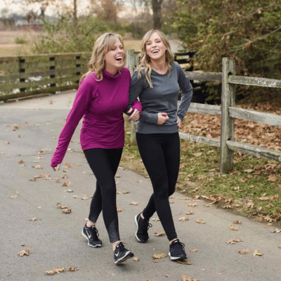 Women walking in shoes for overweight women