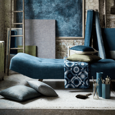 Linen upholstered items