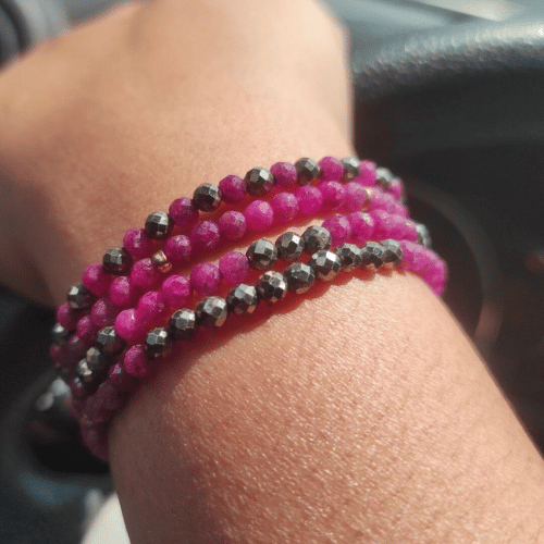 Pyrite bracelet