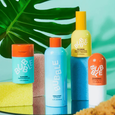 The Slam Dunk, Fresh Start, Day Dream and Bounce Back Bubble products