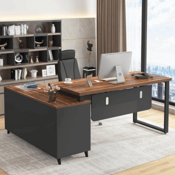 Modern home office desk