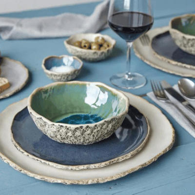 Unique ceramic dinnerware by Kari Ceramics