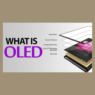 OLED Display showing how it works