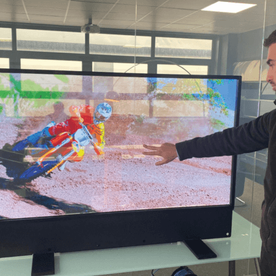 Transparent OLED Screen