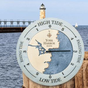 York Harbor Tide Clock