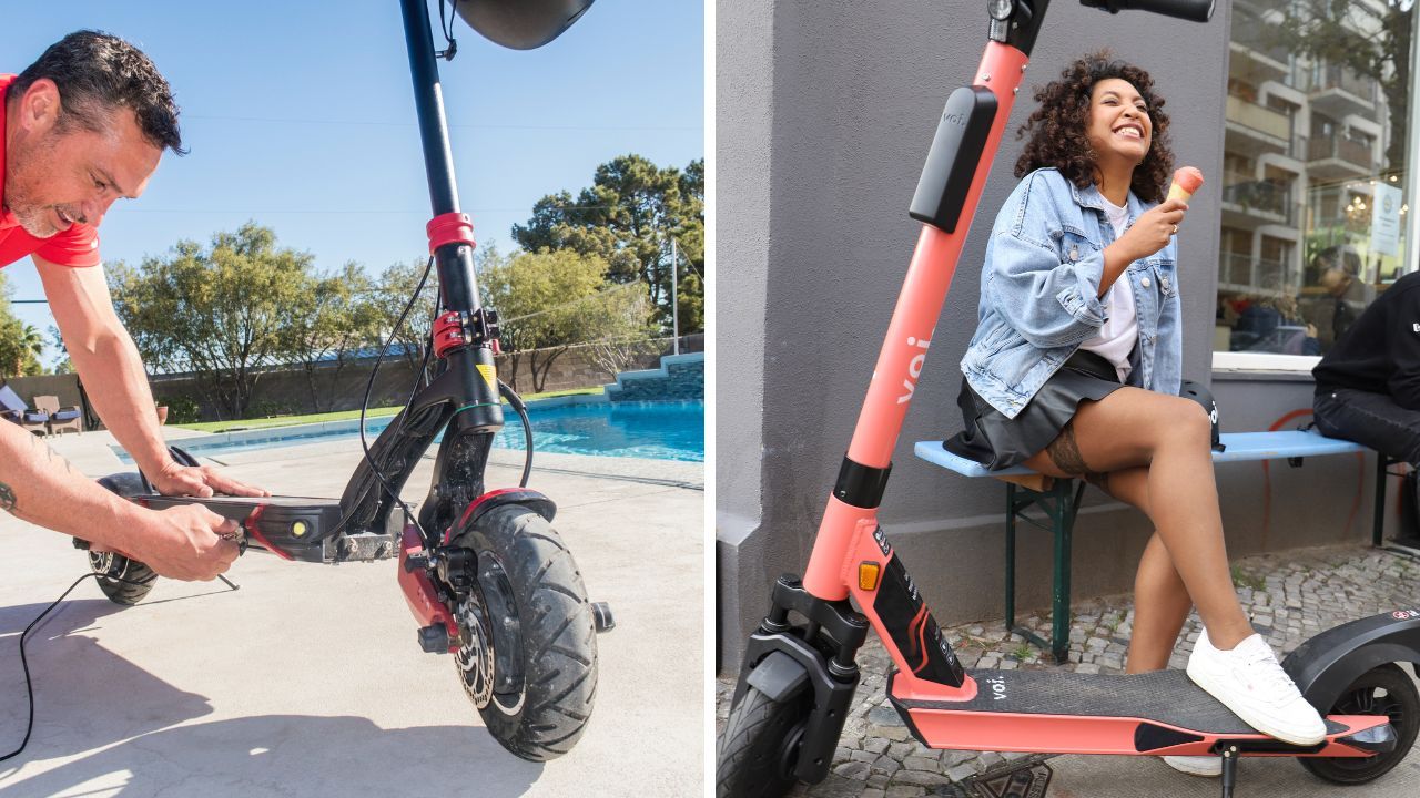 Decorating Electric Scooter