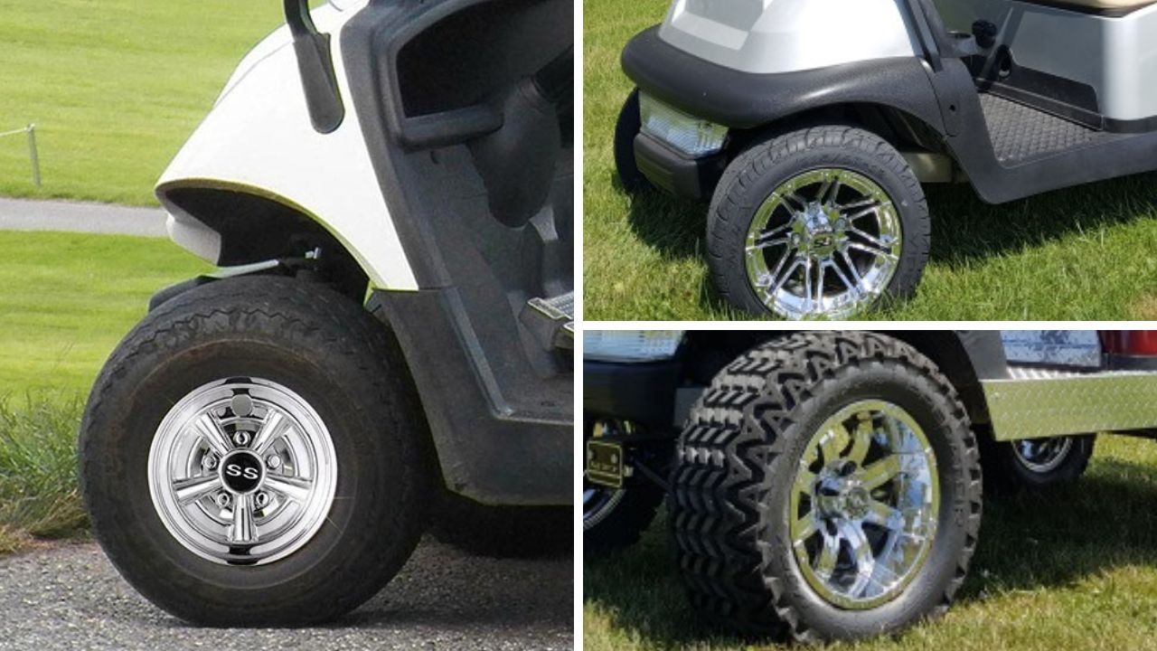 Golf Cart Hub Caps