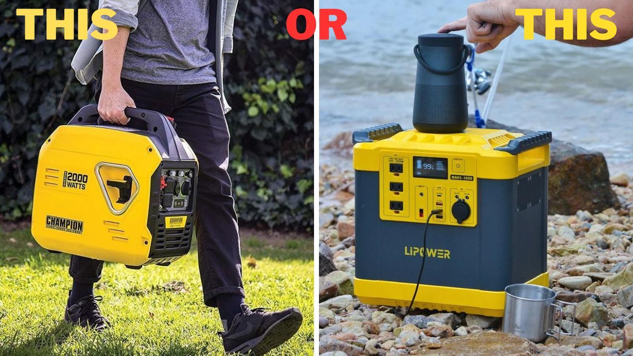 Portable Generator and Portable Power Station