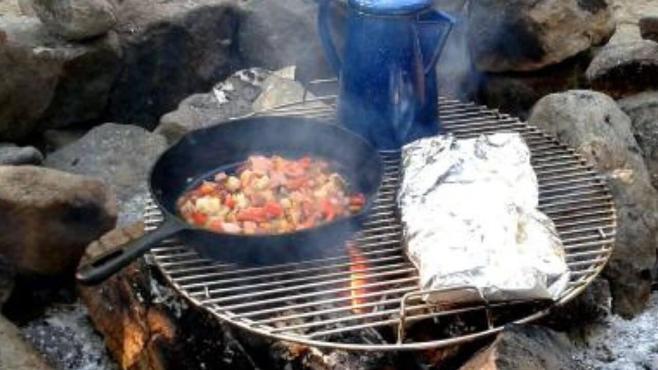 Here Is How to Make a Terrific Gourmet Meal Dining Outdoors on a Campfire