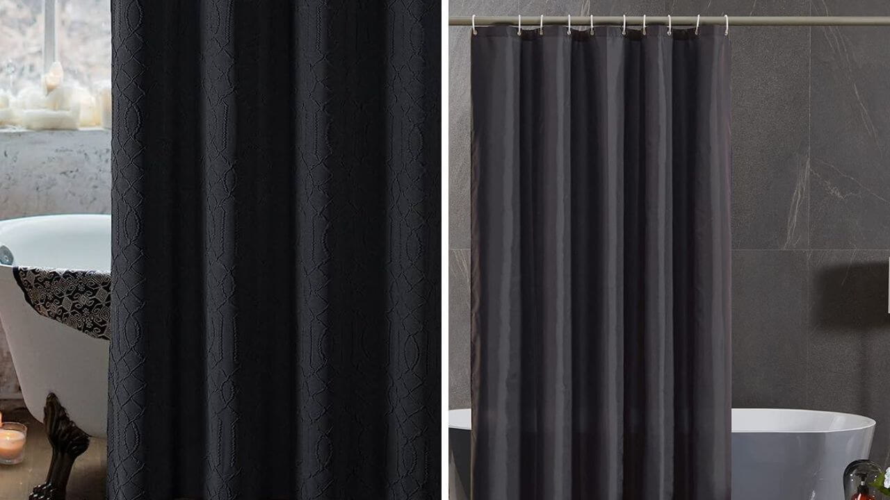 Experience Luxury: Top 5 Black Shower Curtains for a Stunning Bathroom Makeover
