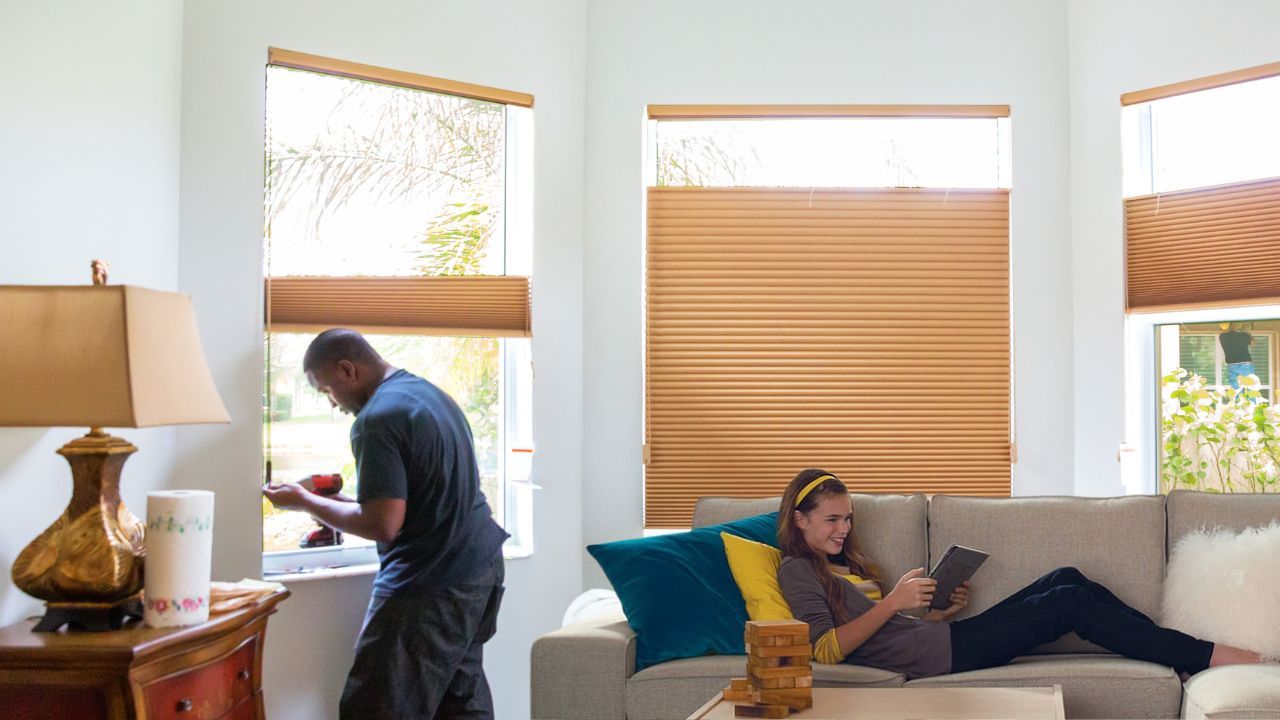Using Cellular Shades During