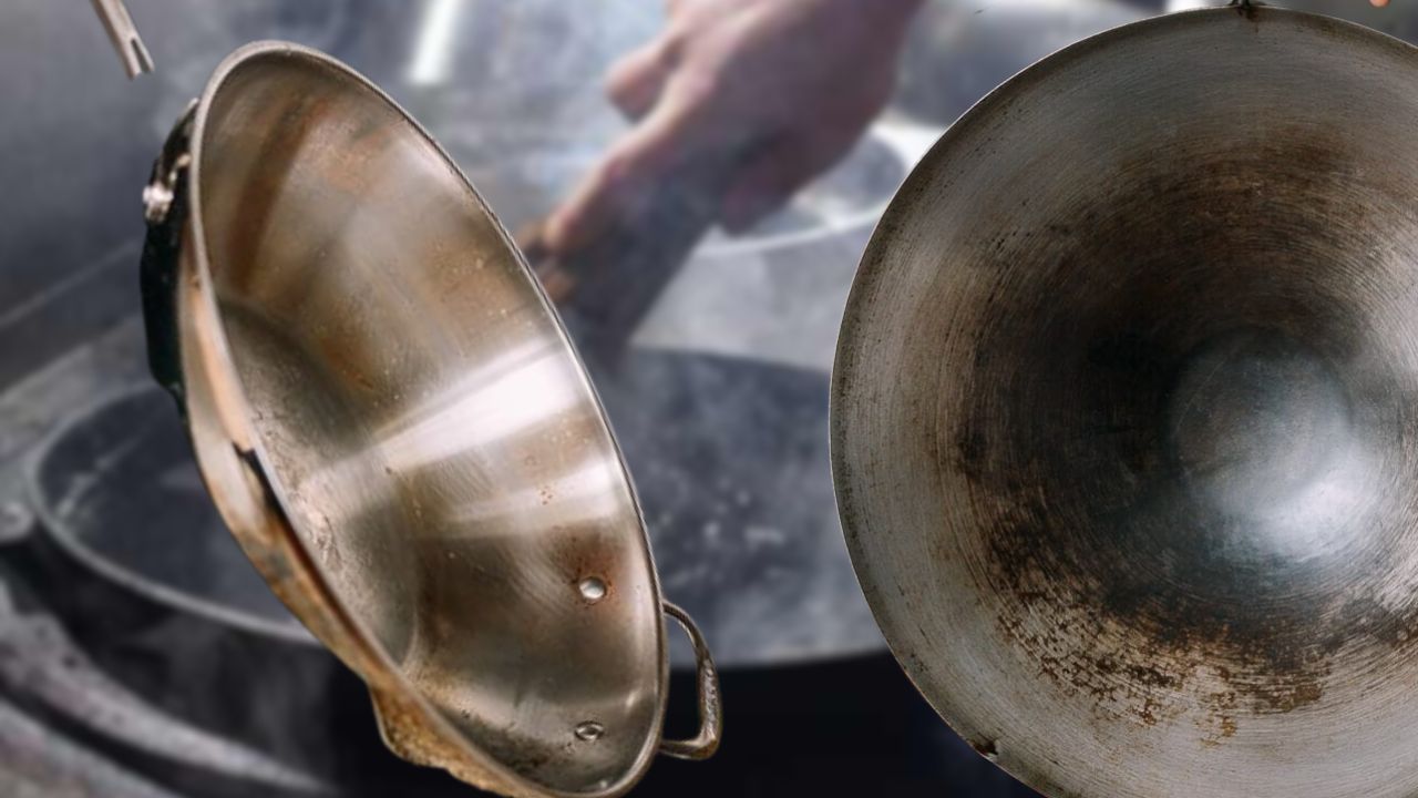 Seasoned Carbon Steel Wok