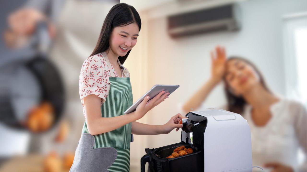 White Air Fryer
