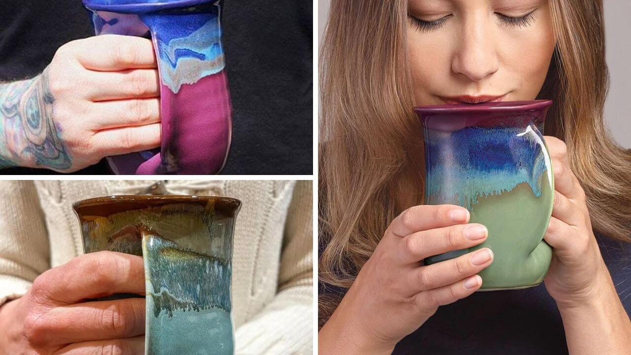 Gallery of three hand warmer mugs