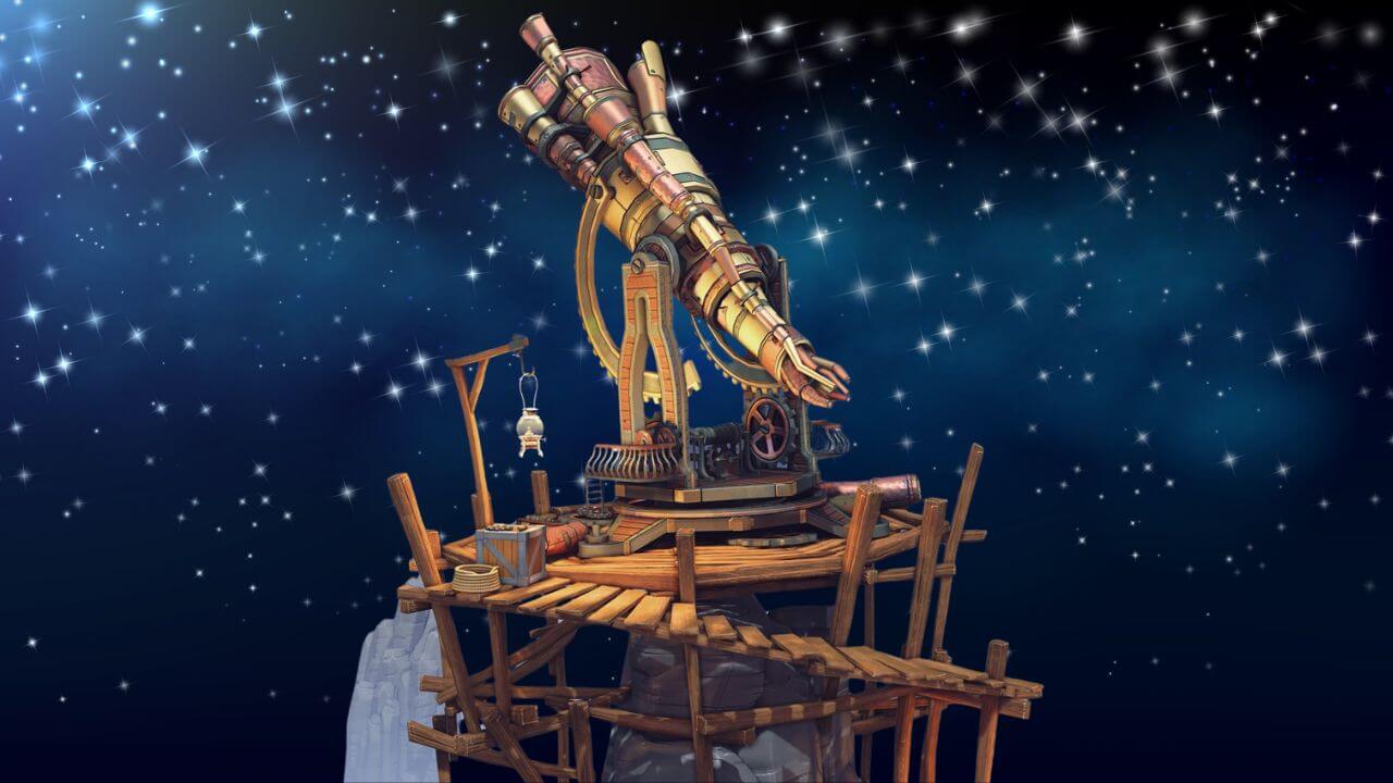 Smart telescope in a place far, far away