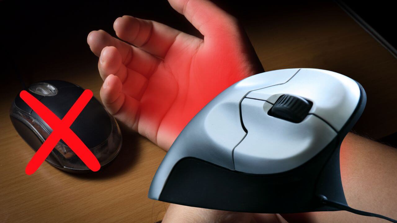 Ergonomic mouse as a solution to carpal tunnel syndrome