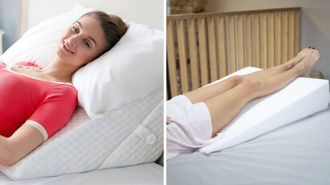 Different wedge pillows used for different reasons