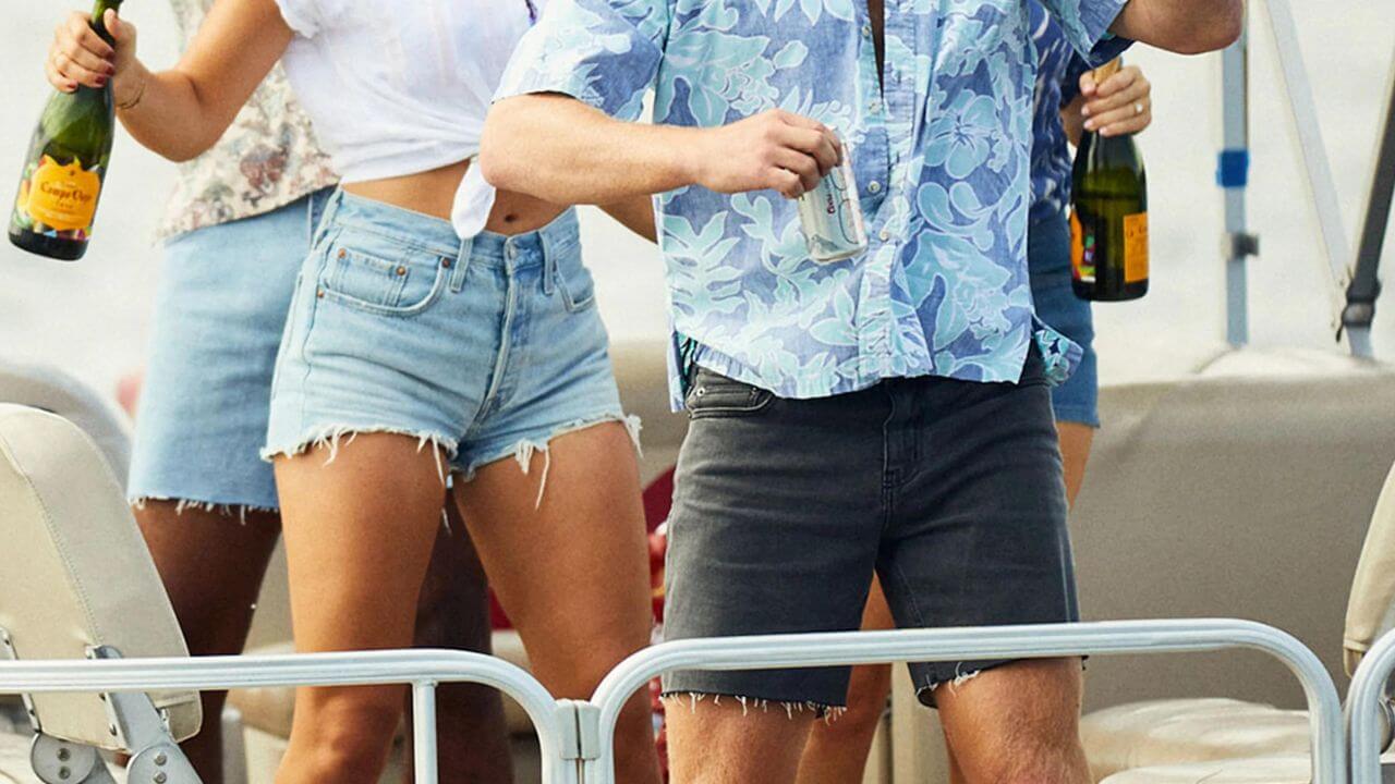 People wearing jorts