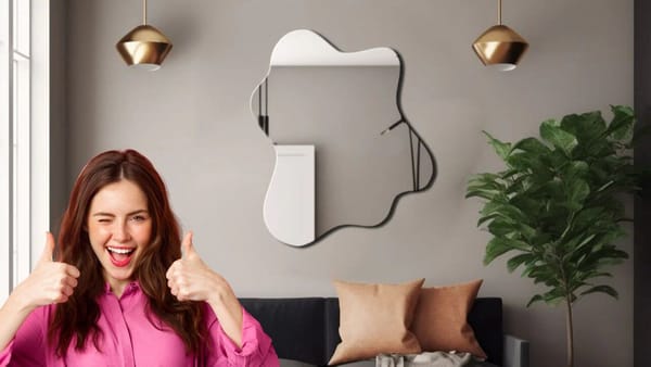 How Can Stunning Asymmetrical Mirrors Really Enhance Home Decor?