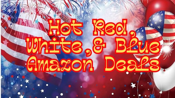 Hot Red, White, & Blue Amazon Deals