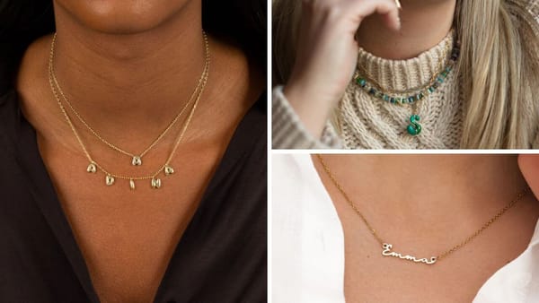 Are Bubble Letter Necklaces In Style? The Bold Revival Now Made Known